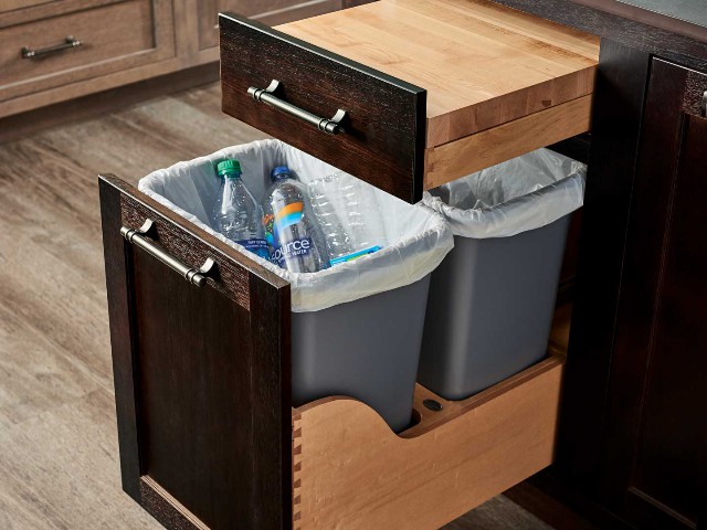 Waste Basket Chopping Block